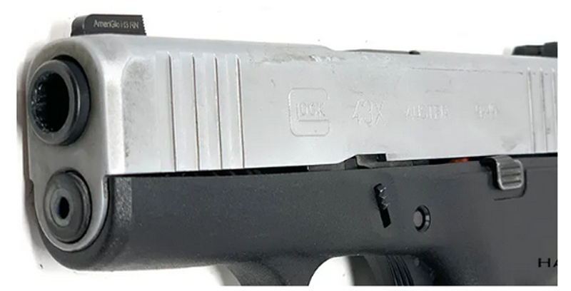Glock 43X: Slide