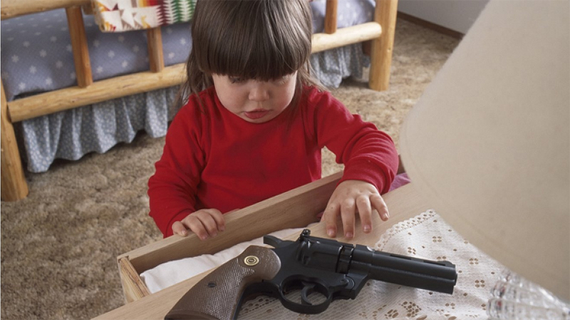 Keep firearms out of reach from children