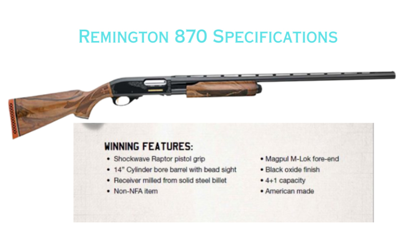 Remington 870 Specifications