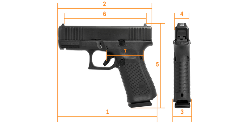 features and specifications of the Glock 19 Gen 5