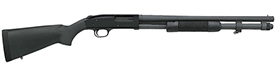 Mossberg 590 Tactical, Black Synthetic, Blue