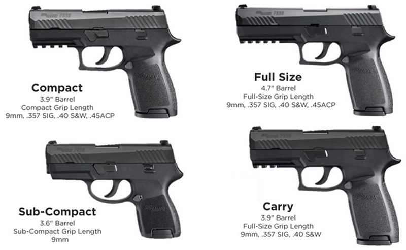 Sig Sauer P320 Features and Specifications